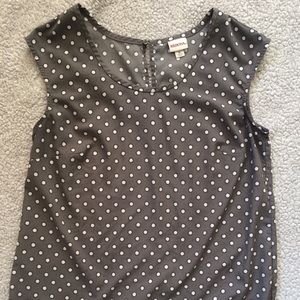 Gray Polka Dot Merona Tanktop